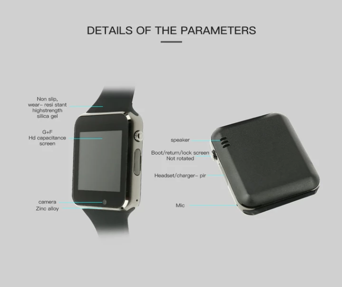 4G Android Smart Watch, with HD Camera Connectivity