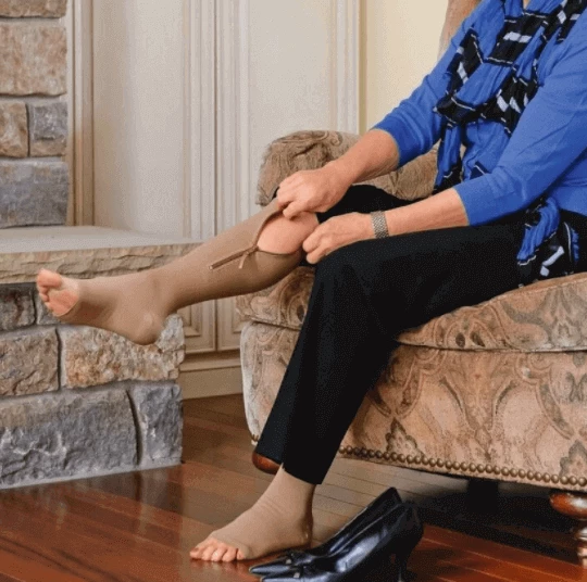 Zip-up Compression Socks